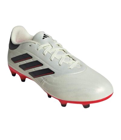 Mens Copa Pure Ii League 3 Stripes Leather Firm Ground Football Boots Solar Red White Adidas