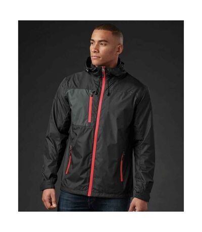 Stormtech Mens Olympia Soft Shell Jacket (Black/Bright Red) - UTPC4494
