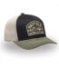 Casquette trucker avec filet bi-matière semi curved avec patch Moto Hatfield-2