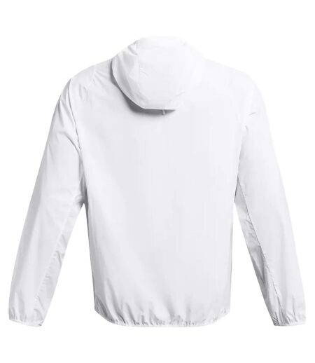 Veste launch homme blanc Under Armour