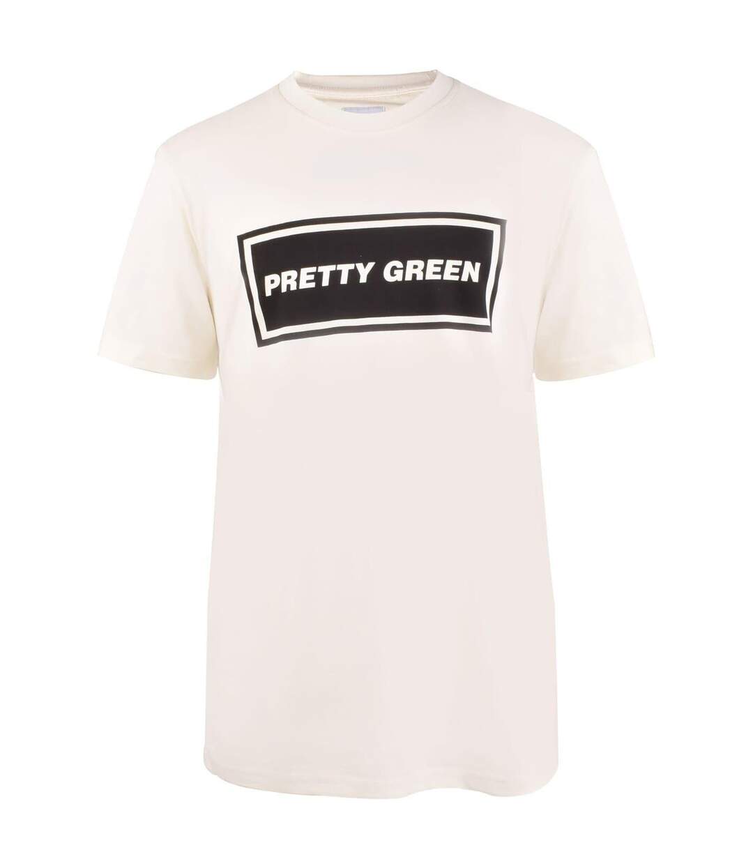 Mens Iconic T-shirt White Pretty Green-1