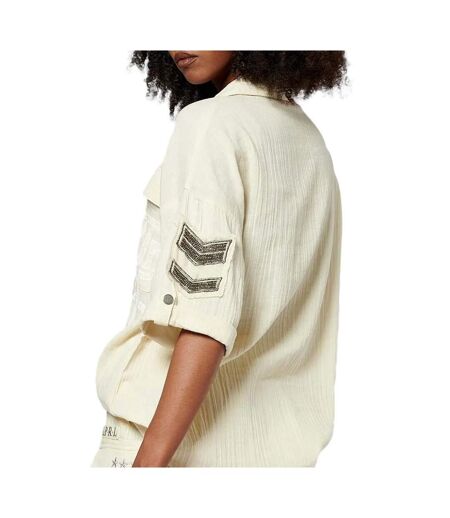 Chemise ecru femme kaporal slow