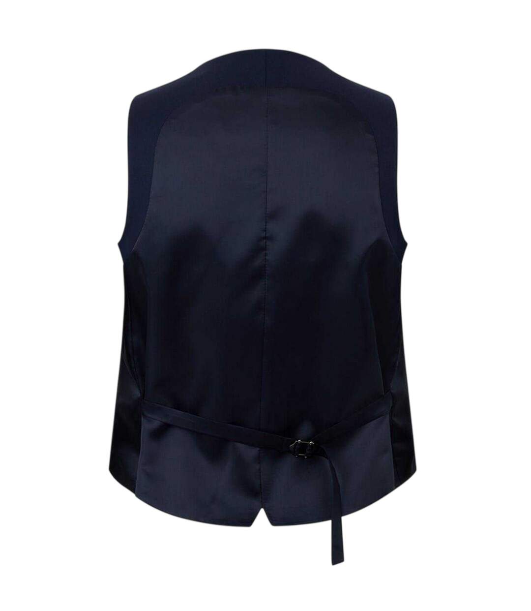 Mens Slim Waistcoat Navy Twisted Tailor-3
