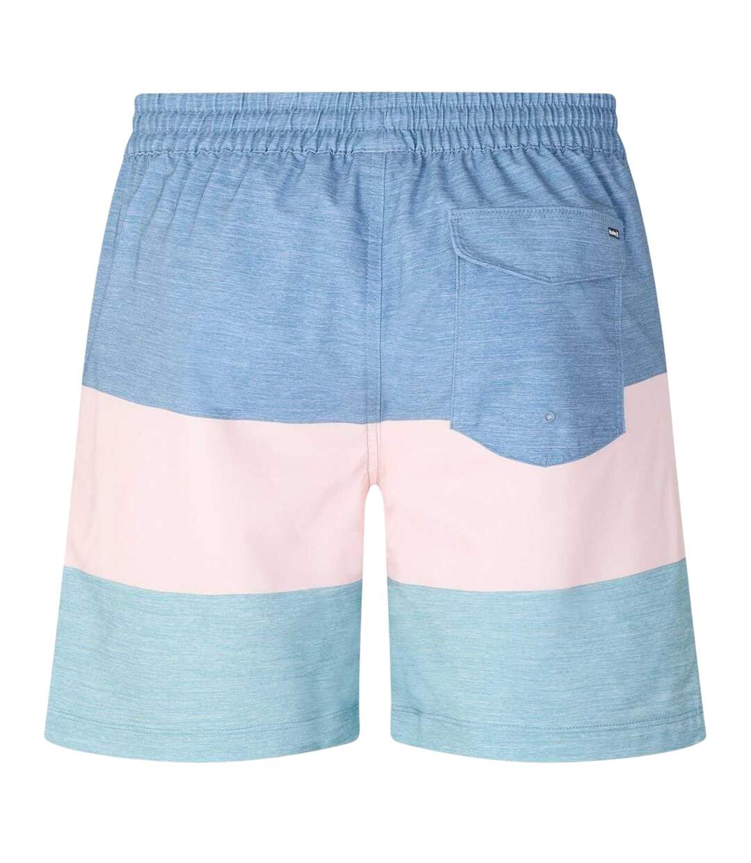 Mens Colour Block Relaxed Fit Swim Shorts Abuba Blue Hurley-2