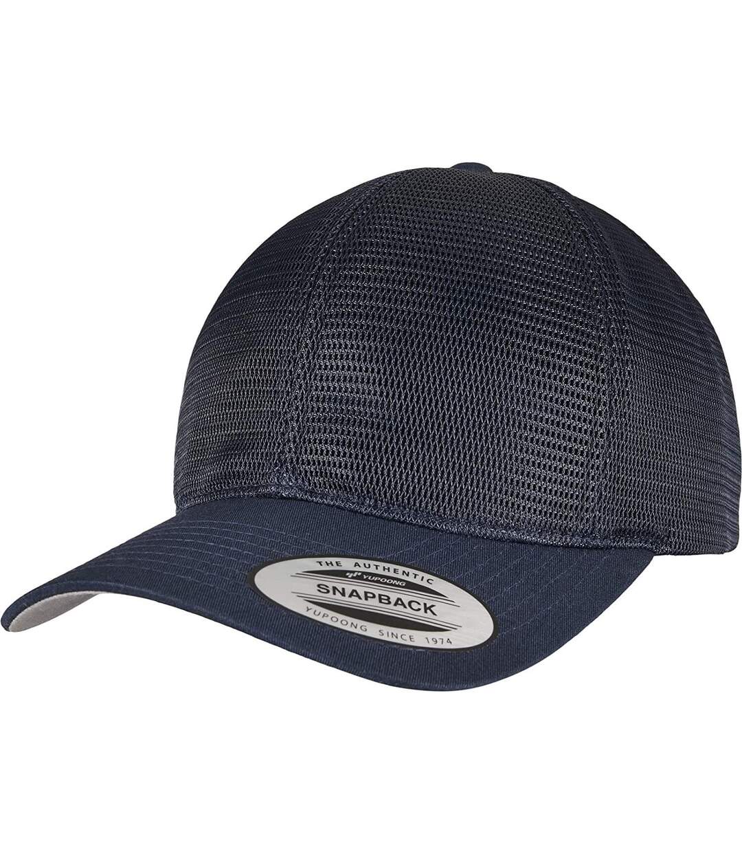 Casquette omnimesh adulte bleu marine Flexfit-1