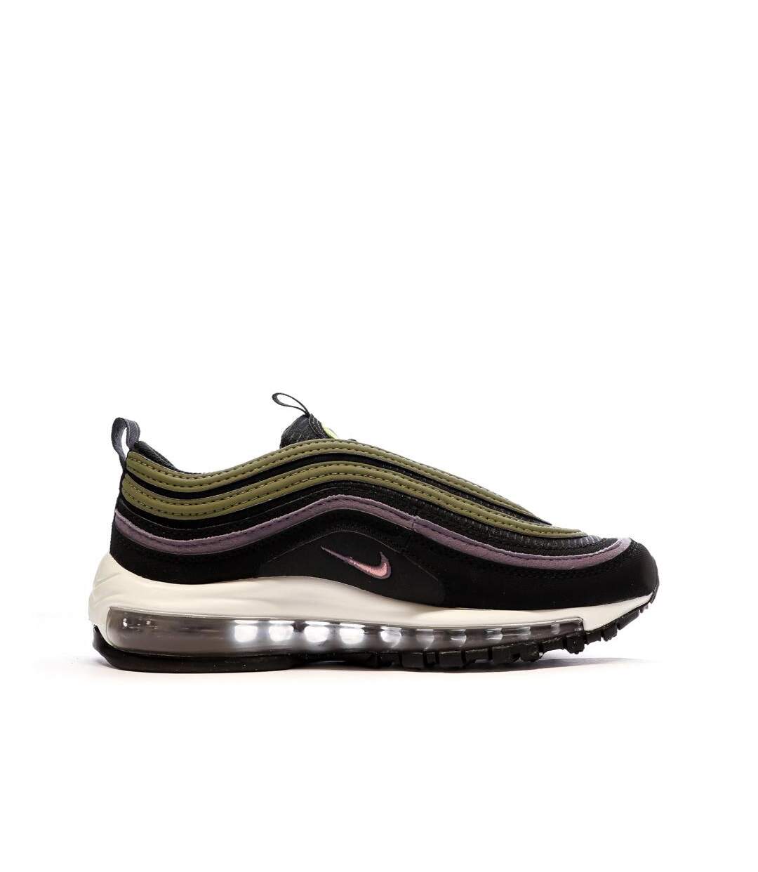 Baskets noir/kaki femme nike air max 97-2