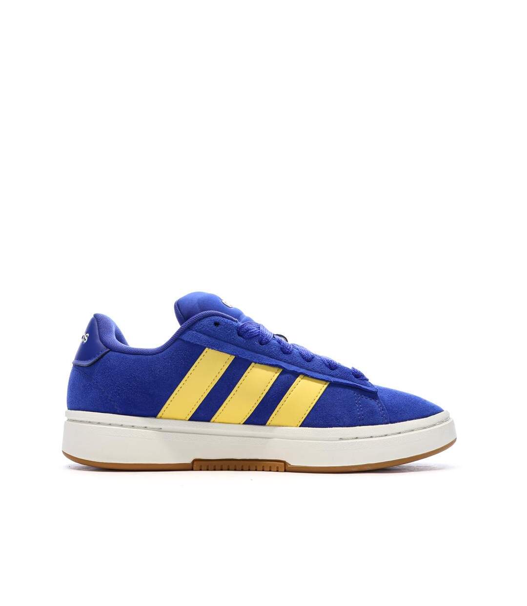 Baskets bleu/jaune mixte adidas grand court-2