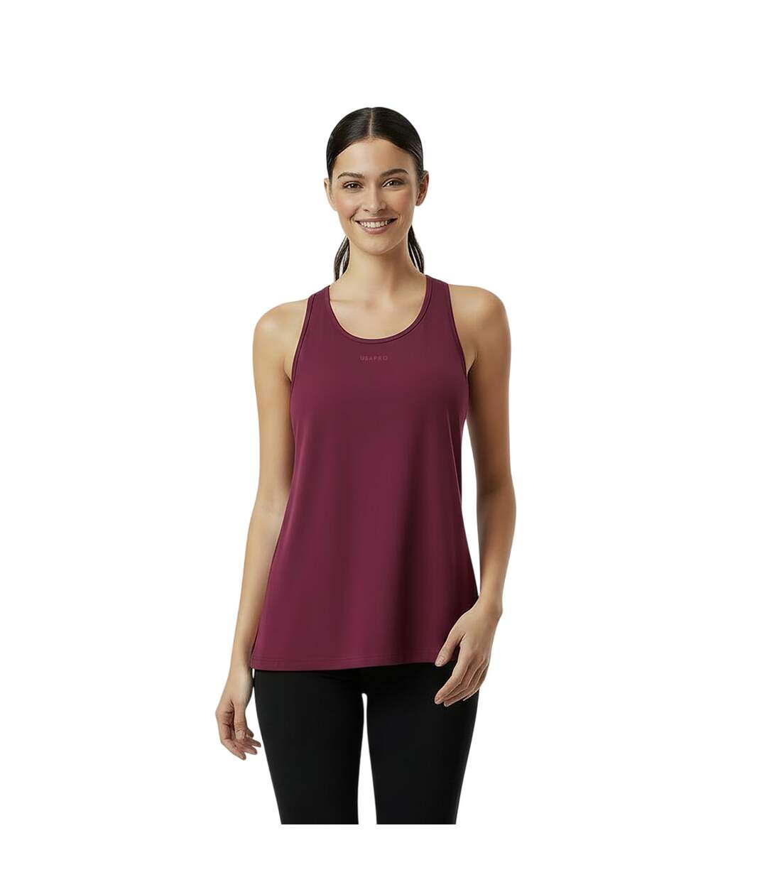 Débardeur Femme Pourpre USA-4