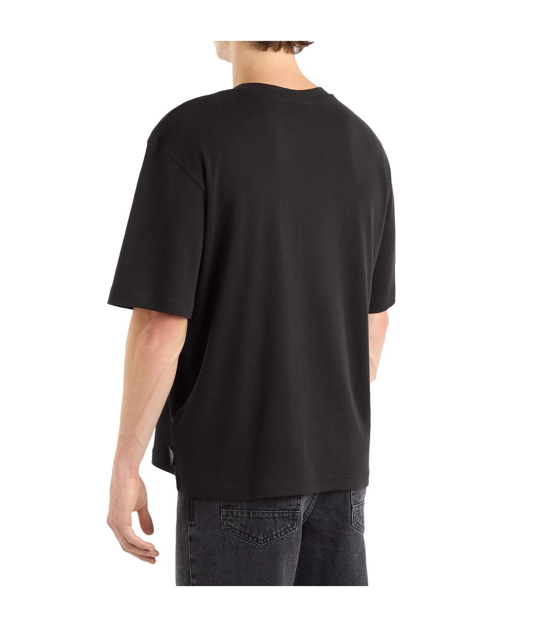 Mens Crest T-shirt Black Umbro-3