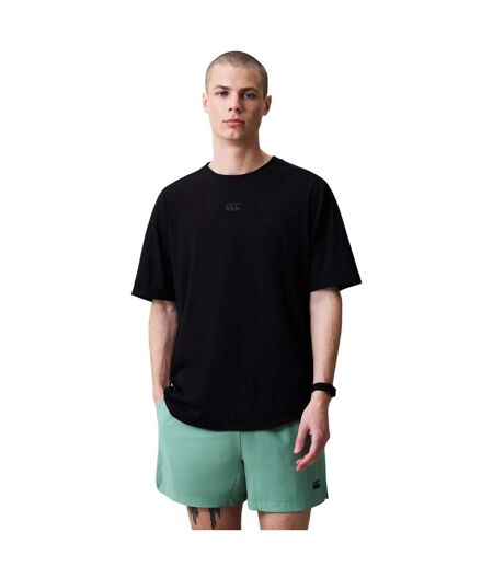 Mens Everest Dart Tech T-shirt Black Canterbury