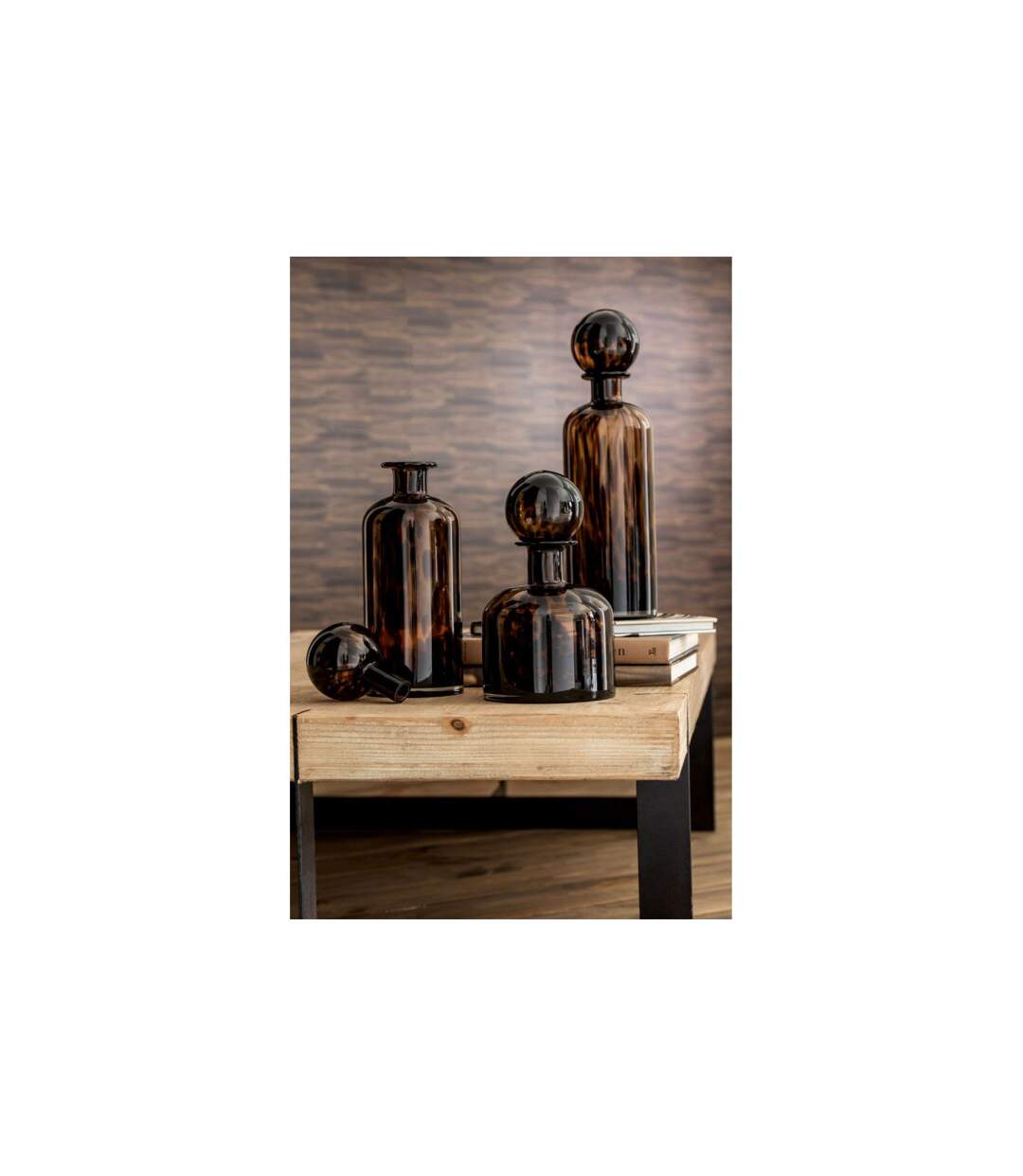 Bouteille & Bouchon Tâche Déco 35cm Naturel-3