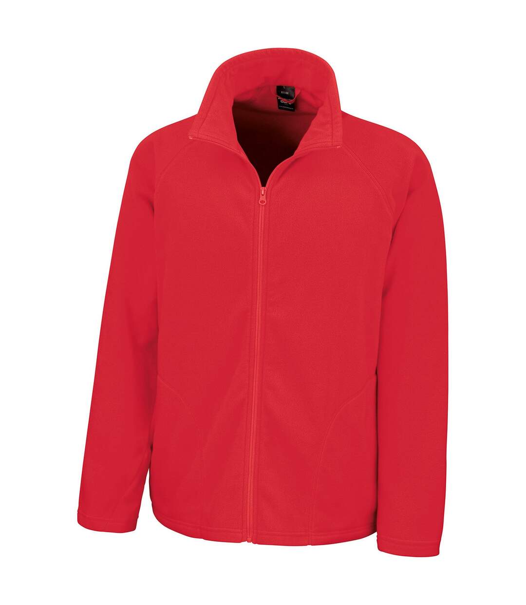 Mens fleece jacket red Result Core