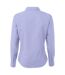 Premier Womens/Ladies Poplin Long Sleeve Blouse / Plain Work Shirt (Mid blue) - UTRW1090