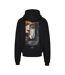 Mens Dusa Painting Heavyweight Oversized Hoodie Noir Mister Tee-2