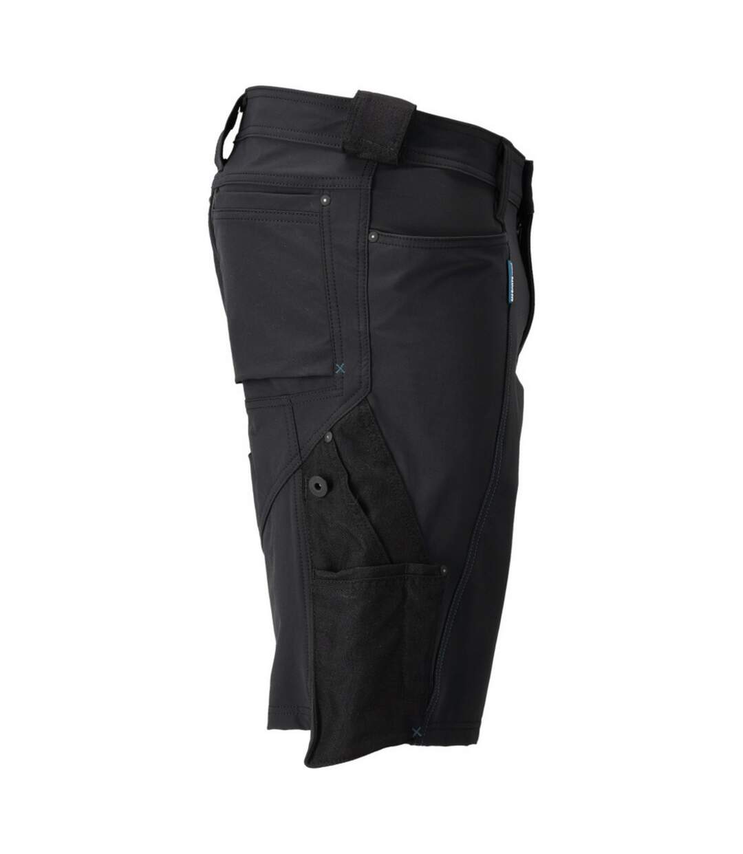 Mens Advanced Work Shorts Black Mascot-3