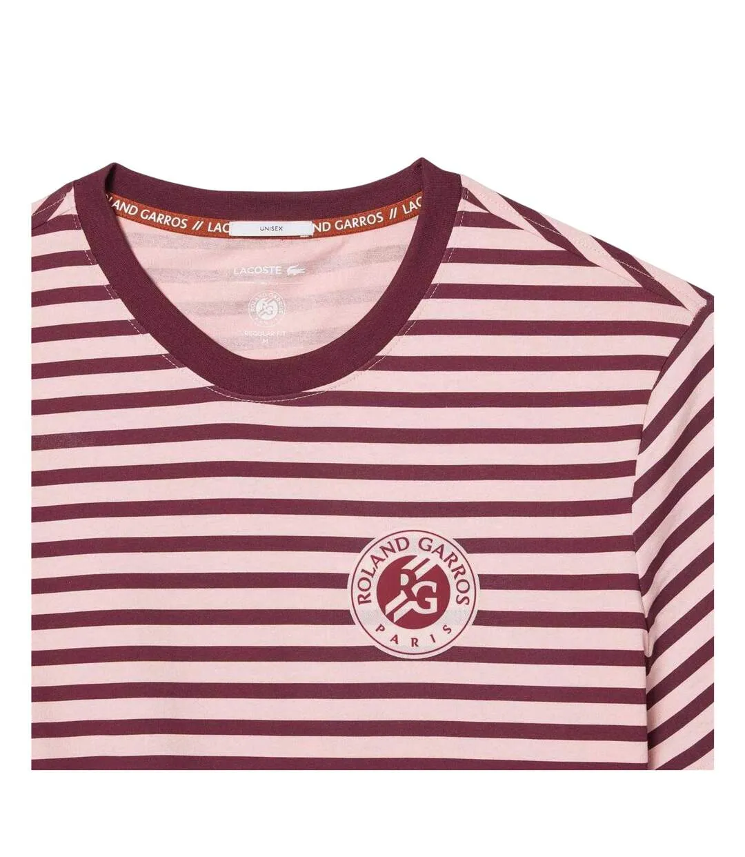 T-shirt Tennis Roland Garros Edition Adulte Rose Lacoste-2