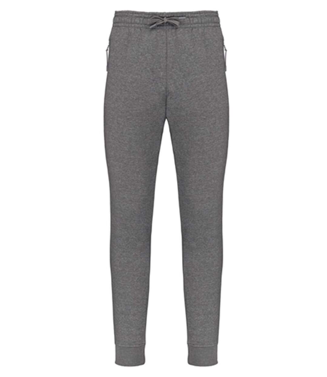 Pantalon jogging - Unisexe - PA1012 - gris chiné clair