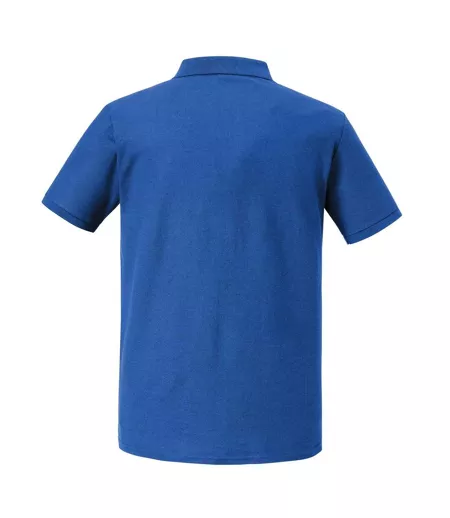 Mens Authentic Eco Polo Shirt Bright Royal Russell