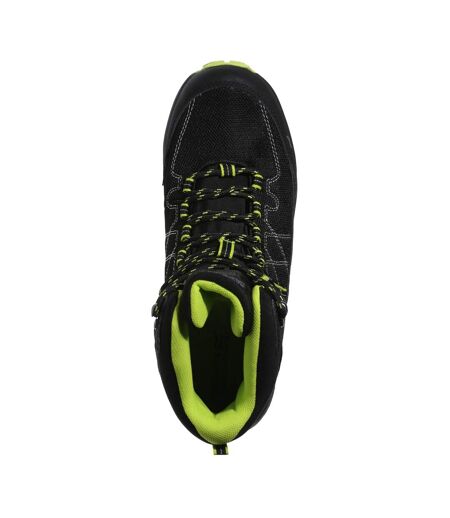 Bottines De Marche Samaris Lite Homme Noir Vert Néon Regatta