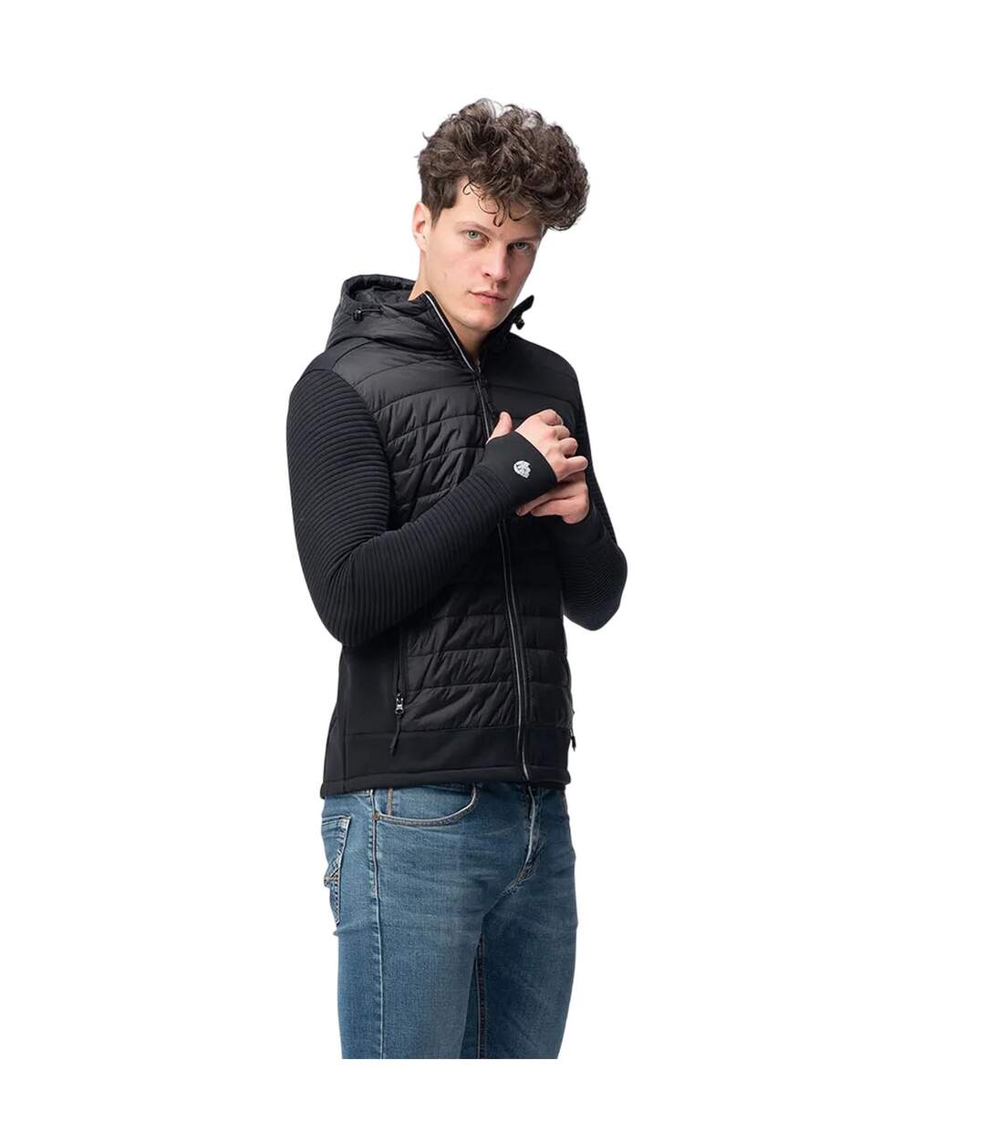 Veste Guelo Homme Noir Iguana-1