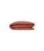 Housse de Couette Lin Adorable 260x240cm Terracotta