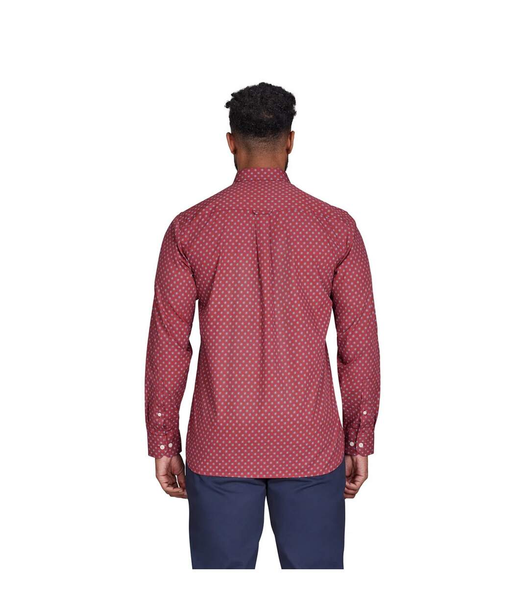 Chemise homme bordeaux Raging Bull-2