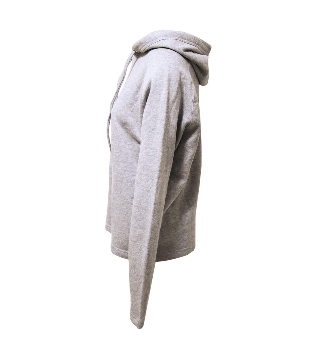 Sweat à capuche homme gris chiné TriDri