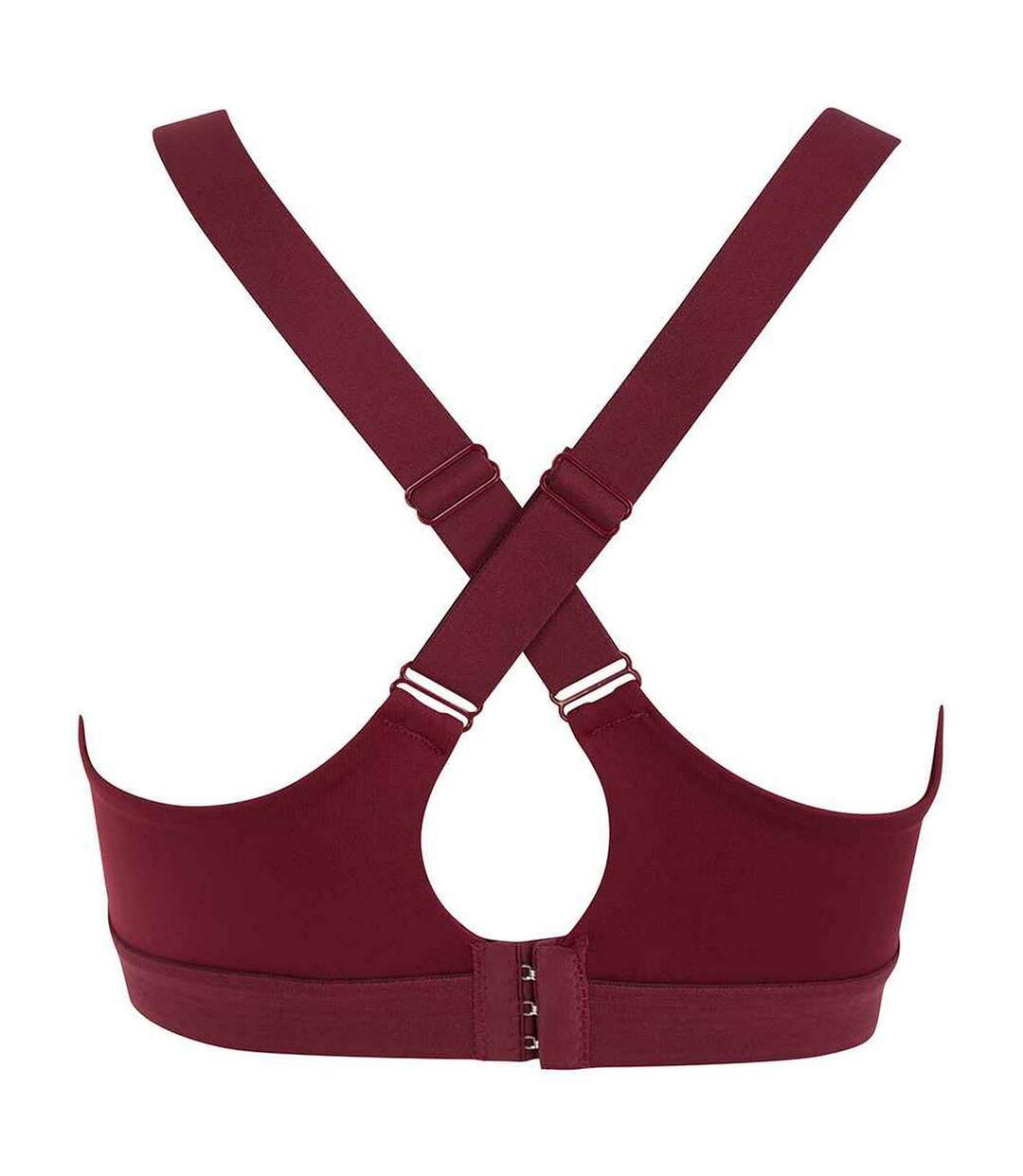 Soutien-gorge femme bordeaux foncé Tombo-2