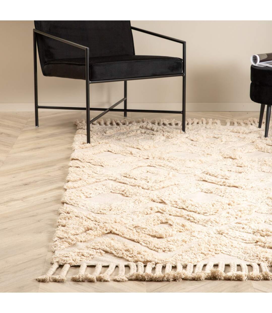 Tapis Design Hilma 160x230cm Beige-3
