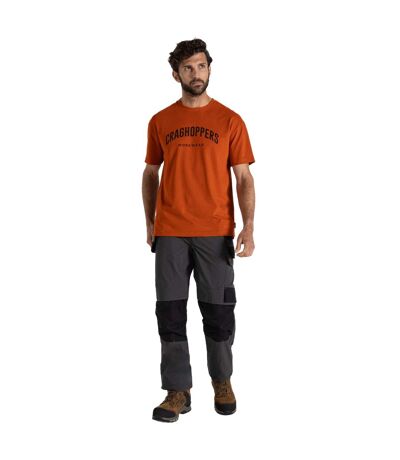 Mens Batley Work T-shirt Potters Clay Craghoppers