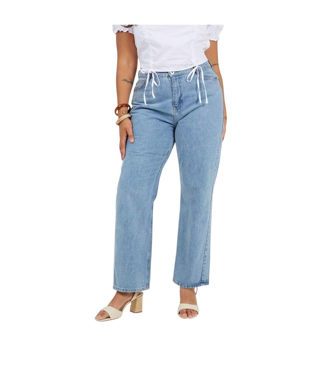 Jean Femme Bleu Brave Soul-2