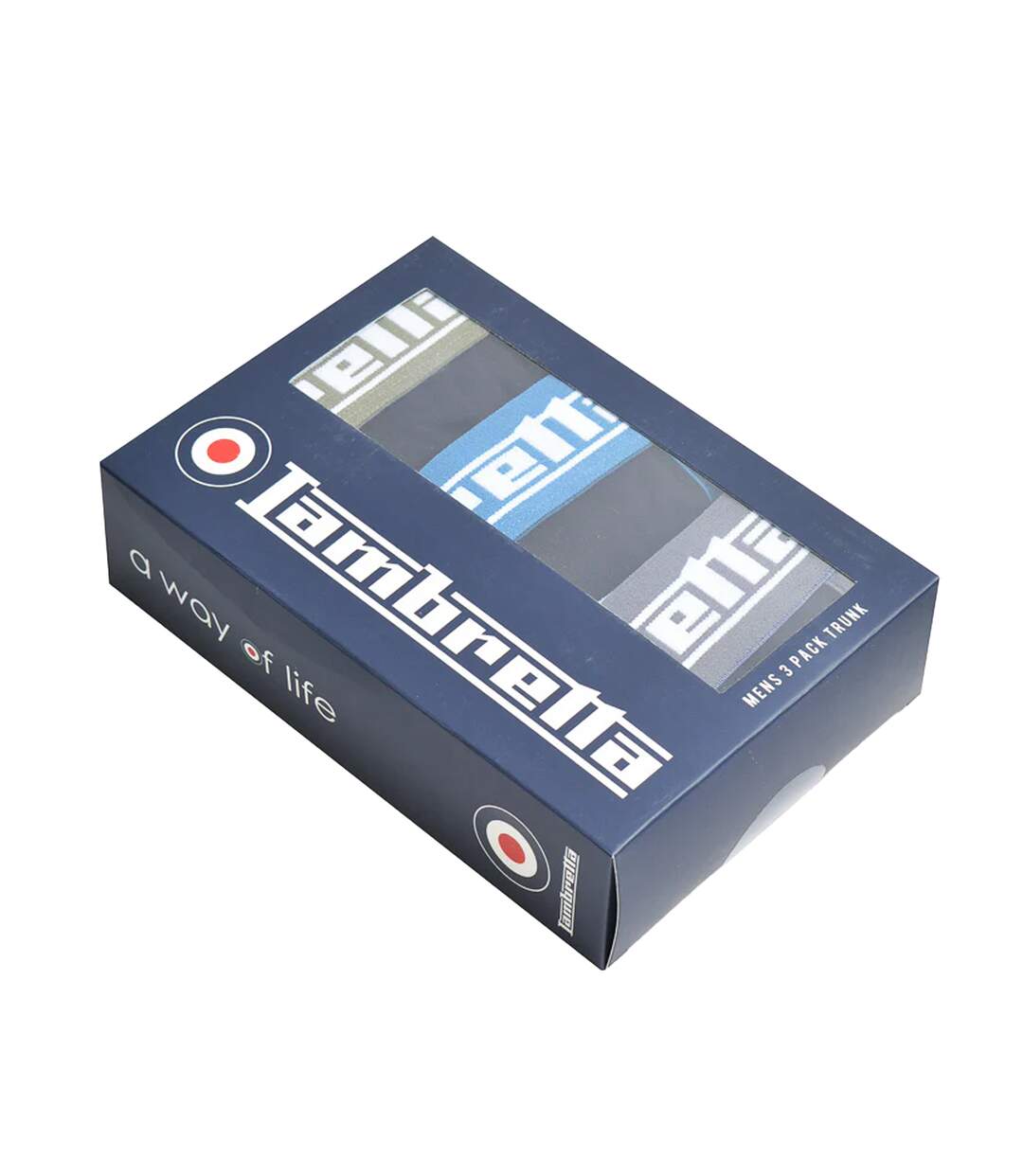 Boxers Classic Homme Noir Lambretta-3