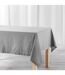 Nappe de Table Uni Charline 140x240cm Gris-1