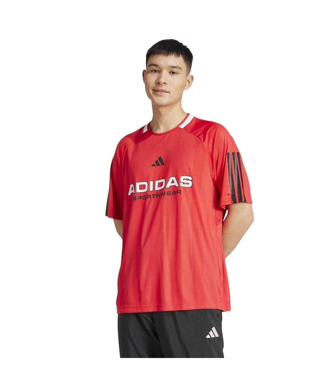 T-shirt House Of Tiro Nations Adulte Rubis Noir Adidas-4