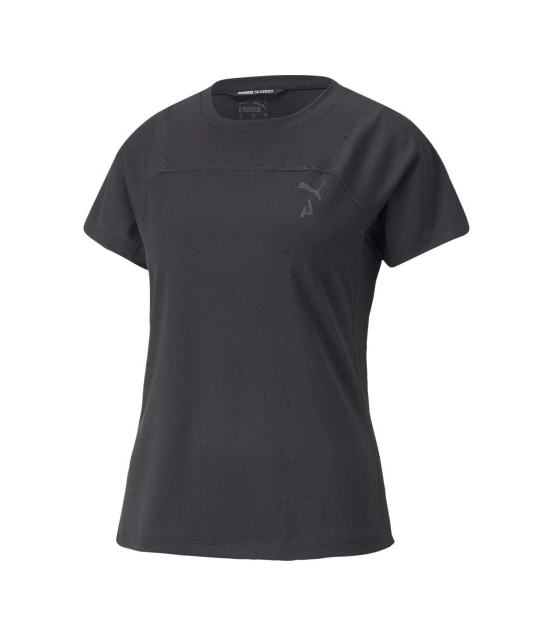 T-shirt noir femme puma 522170 - m-1