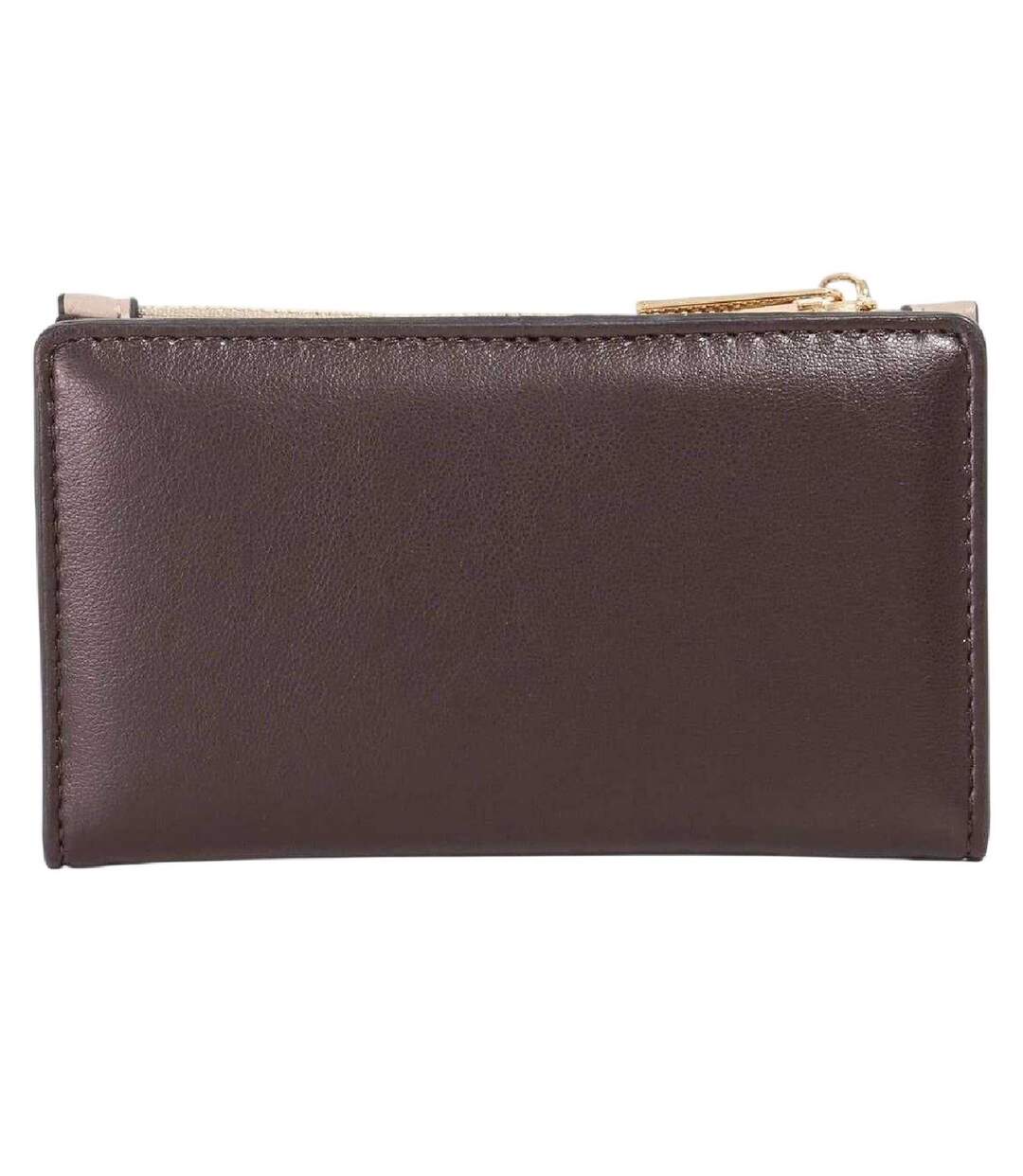 Womens/ladies Kennero Colour Block Wallet One Size Dark Brown Print Dune London-2