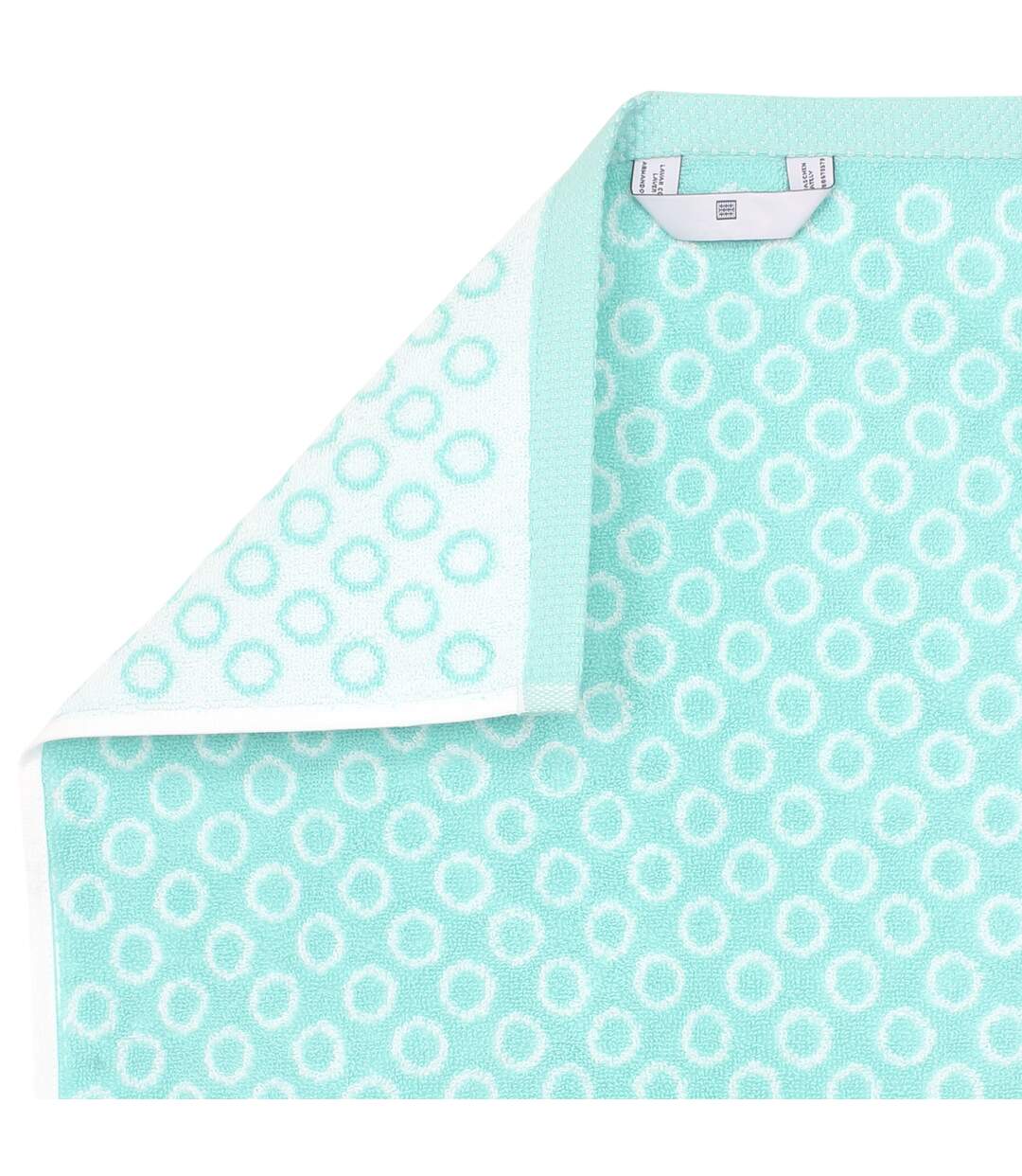 Lot de 2 serviettes invité GRAPHIC CIRCLE-4