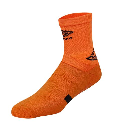 Mens pro protex gripped socks shocking orange Umbro