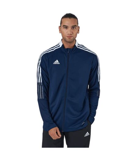 Veste De Survêtement Tiro Homme Bleu Marine Adidas