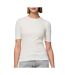 T-Shirt blanc femme pieces cruka-1