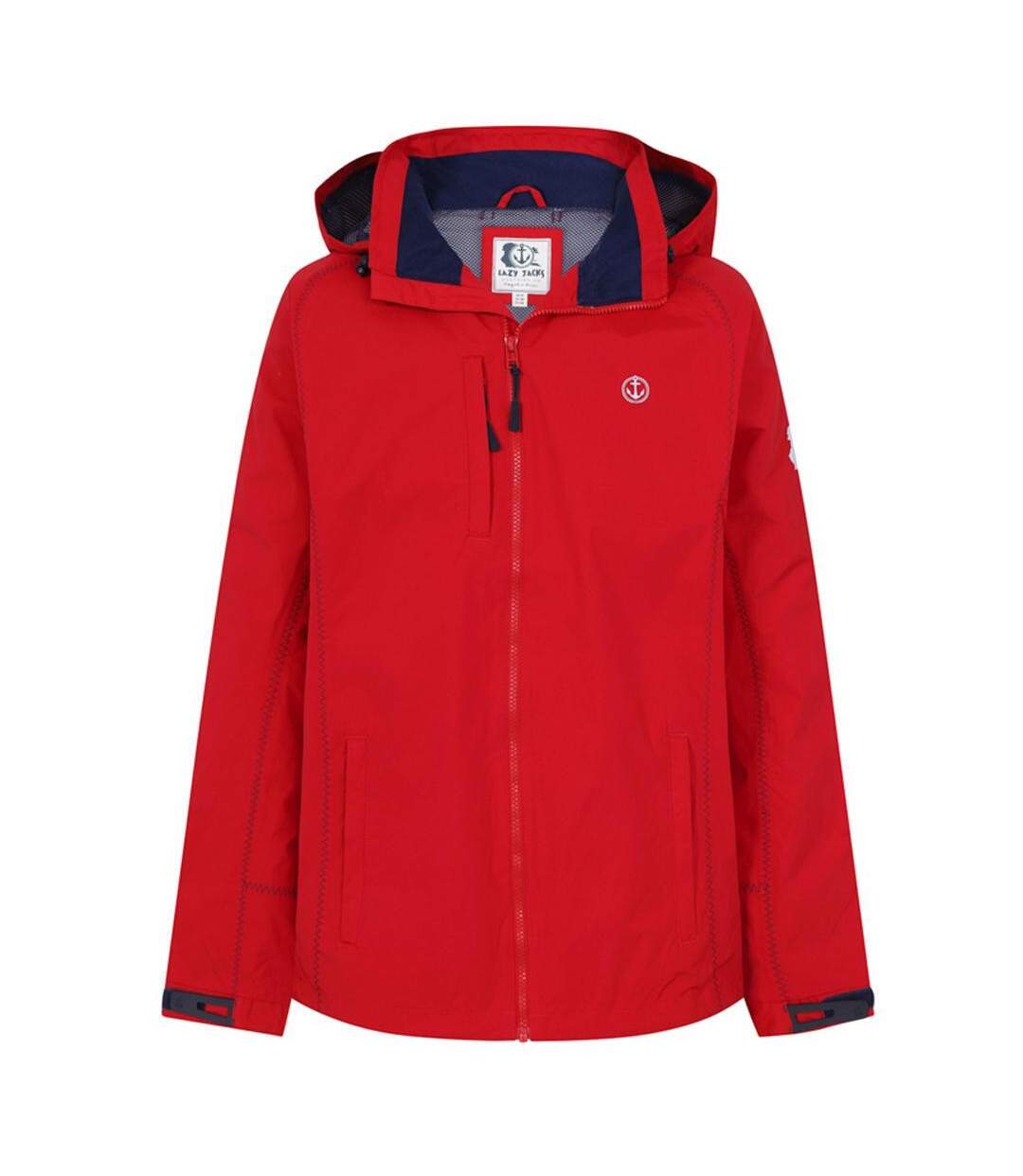 Veste Imperméable Homme Rouge Lazy Jacks-1