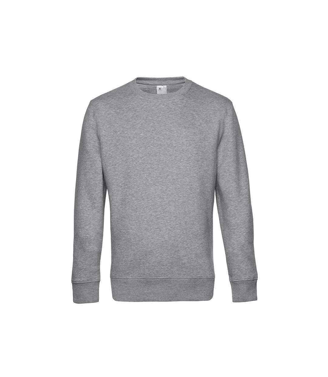 Sweat king homme gris chiné B&C