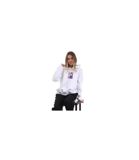 Womens/ladies Reggy Relaxed Fit Hoodie White Diesel