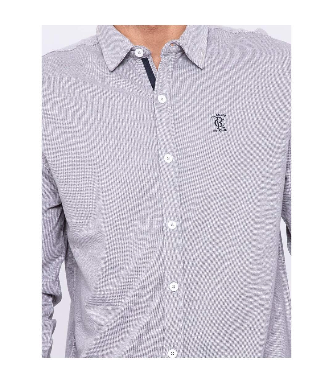 Chemise manches longues pur coton TELDA-3