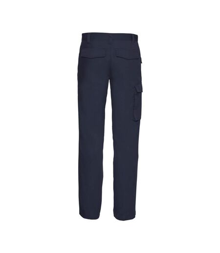 Pantalon Travail Homme Bleu Marine Français Russell
