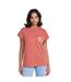 T-shirt wherever the waves holly femme rouille Animal-1