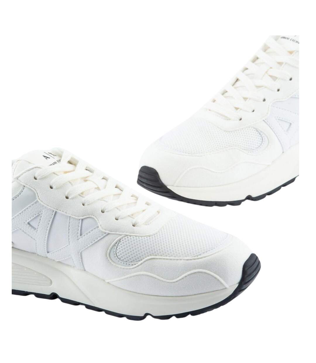 Baskets Homme Blanc Cassé Armani Exchange-4