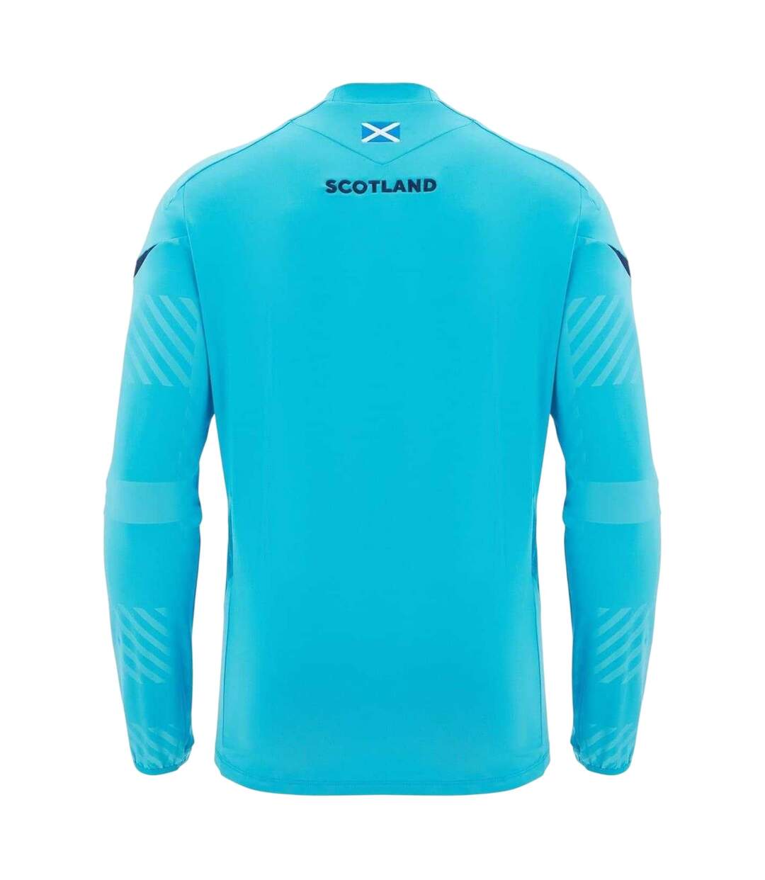 Mens 2025/26 Scotland Ru Sweatshirt Navy Sky Macron-2