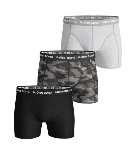 3 Pack Mens Cotton Stretch Boxers Soft Everyday Underwear Shorts
