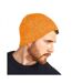 Beechfield Plain Basic Knitted Winter Beanie Hat (Fluorescent Orange)